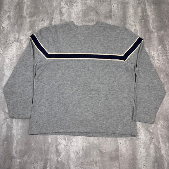Abercrombie & Fitch Other - Vintage Abercrombie &‎ Fitch Long Sleeve Shirt Mens XL Gray Thermal Logo Y2K